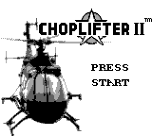 Choplifter II: Rescue Survive - Screenshot - Game Title (North America) - 640x576