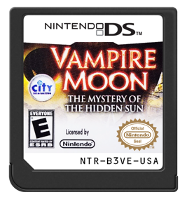 Vampire Moon: The Mystery of the Hidden Sun - Cart - Front (North America) - 571x600