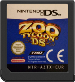 Zoo Tycoon DS - Cart - Front (Europe) - 517x564