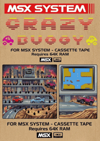 Crazy Buggy - Fanart - Box - Front (Europe) - 484x680