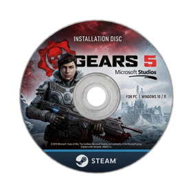 Gears 5 - Fanart - Disc (North America) - 500x500
