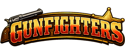 Gunfighters - Clear Logo (World) - 400x175