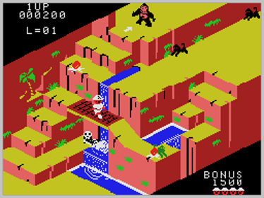Congo Bongo - Screenshot - Gameplay (North America) - 256x192