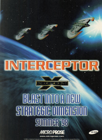 X-COM: Interceptor - Advertisement Flyer - Front (United Kingdom) - 1610x2200