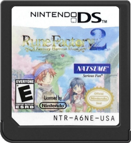 Rune Factory 2: A Fantasy Harvest Moon - Cart - Front (North America) - 517x564