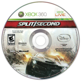 Split Second - Disc (North America) - 900x900