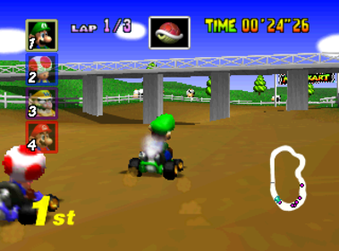 Mario Kart 64 - Screenshot - Gameplay (World) - 3200x2370
