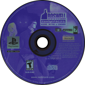 Roswell Conspiracies: Aliens, Myths & Legends - Disc (North America) - 700x700