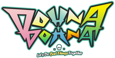 Dohna Dohna: Let's Do Bad Things Together - Clear Logo (World) - 1836x929
