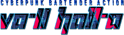 VA-11 Hall-A: Cyberpunk Bartender Action - Clear Logo (World) - 3910x1106
