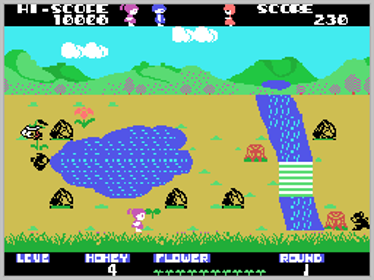 Girl's Garden - Screenshot - Gameplay (World) - 256x192