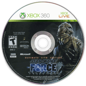 Star Wars: The Force Unleashed: Ultimate Sith Edition - Disc (North America) - 1440x1440