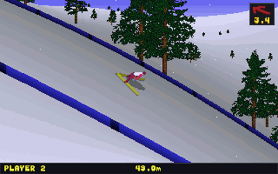 Deluxe Ski Jump - Screenshot - Gameplay (World) - 320x200