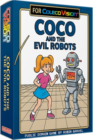 Coco and the Evil Robots - Box - 3D (World) - 439x659