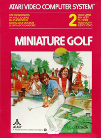 Miniature Golf - Box - Front (Europe) - 600x819
