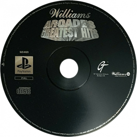 Williams Arcade's Greatest Hits - Disc (Europe) - 600x600