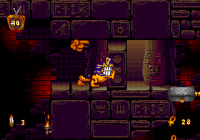 Garfield: Caught in the Act - Screenshot - Gameplay (World) - 640x448