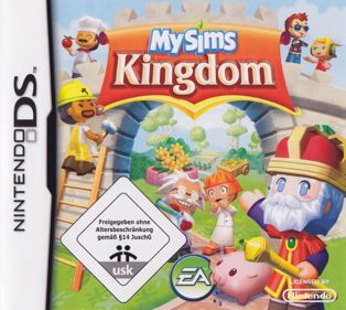 MySims Kingdom - Box - Front (Germany) - 894x800