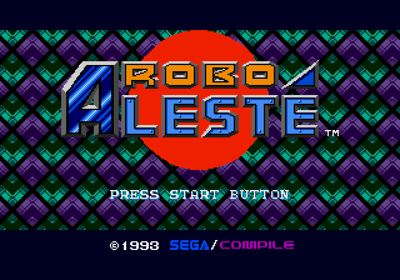Robo Aleste - Screenshot - Game Title (Europe) - 640x448