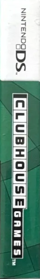 Clubhouse Games - Box - Spine (North America) - 95x662