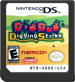 Dig Dug: Digging Strike - Cart - Front (North America) - 517x564
