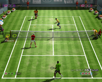 European Tennis Pro - Screenshot - Gameplay (World) - 640x512