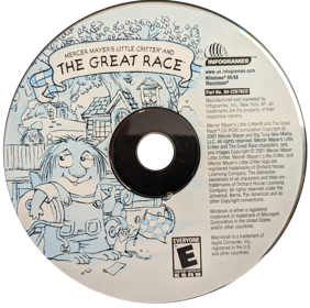 Mercer Mayer's Little Critter and the Great Race - Disc (North America) - 1837x1827