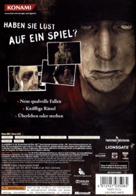Saw II: Flesh & Blood - Box - Back (Germany) - 595x853