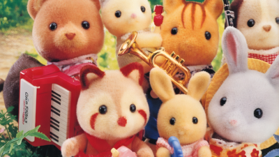 Sylvanian Melodies: Mori no Nakama to Odori Mashi! - Fanart - Background (United States) - 1920x1080