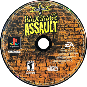 WCW Backstage Assault - Disc (North America) - 1000x1000