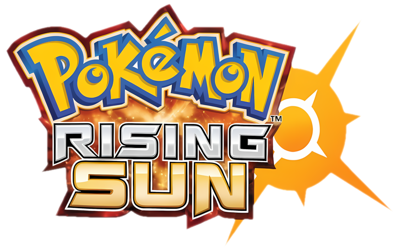 Pokémon Rising Sun - Clear Logo (United States) - 1500x942