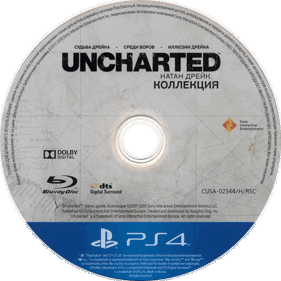 Uncharted: The Nathan Drake Collection - Disc (Russia) - 764x764
