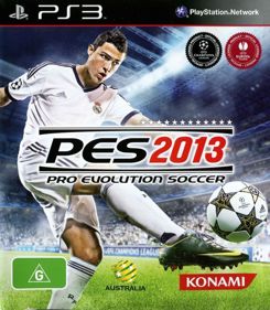 PES 2013: Pro Evolution Soccer - Box - Front (Australia) - 698x800