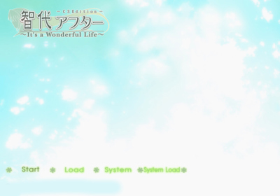 Tomoyo After: It's a Wonderful Life CS Edition - Screenshot - Game Select (Japan) - 640x448
