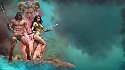 Age of Barbarian: Extended Cut - Fanart - Background (World) - 1438x810