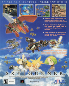SkyGunner - Advertisement Flyer - Front (United States) - 1750x2200