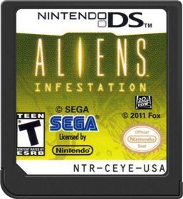 Aliens: Infestation - Cart - Front (North America) - 517x564