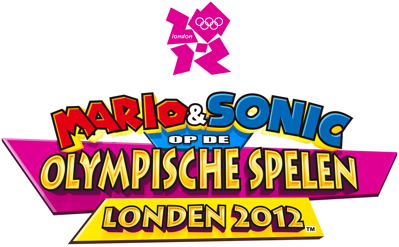 Mario & Sonic at the London 2012 Olympic Games - Clear Logo (The Netherlands) - 2667x1651