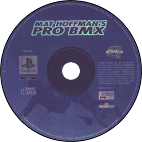 Mat Hoffman's Pro BMX - Disc (Europe) - 1500x1500