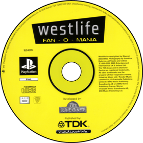 Westlife: Fan-O-Mania - Disc (Europe) - 1400x1402