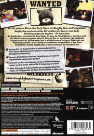 Naughty Bear - Box - Back (Germany) - 600x861