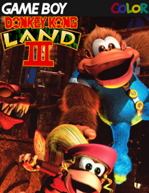 Donkey Kong GB: Dinky Kong & Dixie Kong - Fanart - Box - Front (North America) - 500x646