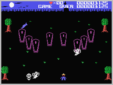Jeepers Creepers - Screenshot - Game Over (World) - 256x192
