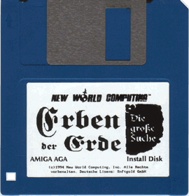 Erben der Erde: Die große Suche - Disc (Germany) - 747x776