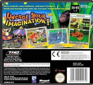Zoo Tycoon 2 DS - Box - Back - Reconstructed (United Kingdom) - 774x708
