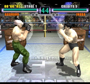 Ehrgeiz: God Bless the Ring - Screenshot - Gameplay (World) - 512x480