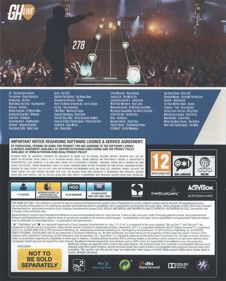 Guitar Hero Live - Box - Back (Europe) - 644x800