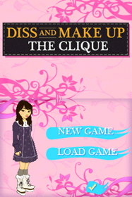 The Clique: Diss and Make Up - Screenshot - Game Title (World) - 256x384