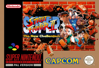 Super Street Fighter II - Fanart - Box - Front (Europe) - 1500x1036