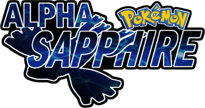 Pokémon Alpha Sapphire - Clear Logo (World) - 560x296